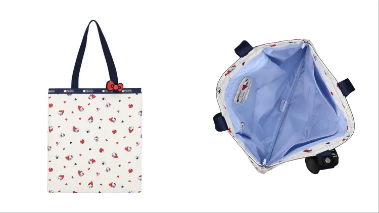 LeSportsac X Hello Kitty大型肩背托特包，5200元。品牌提供