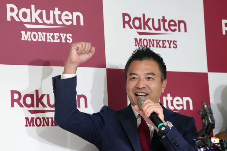 森井誠之出任樂天桃猿執行長。   中央社