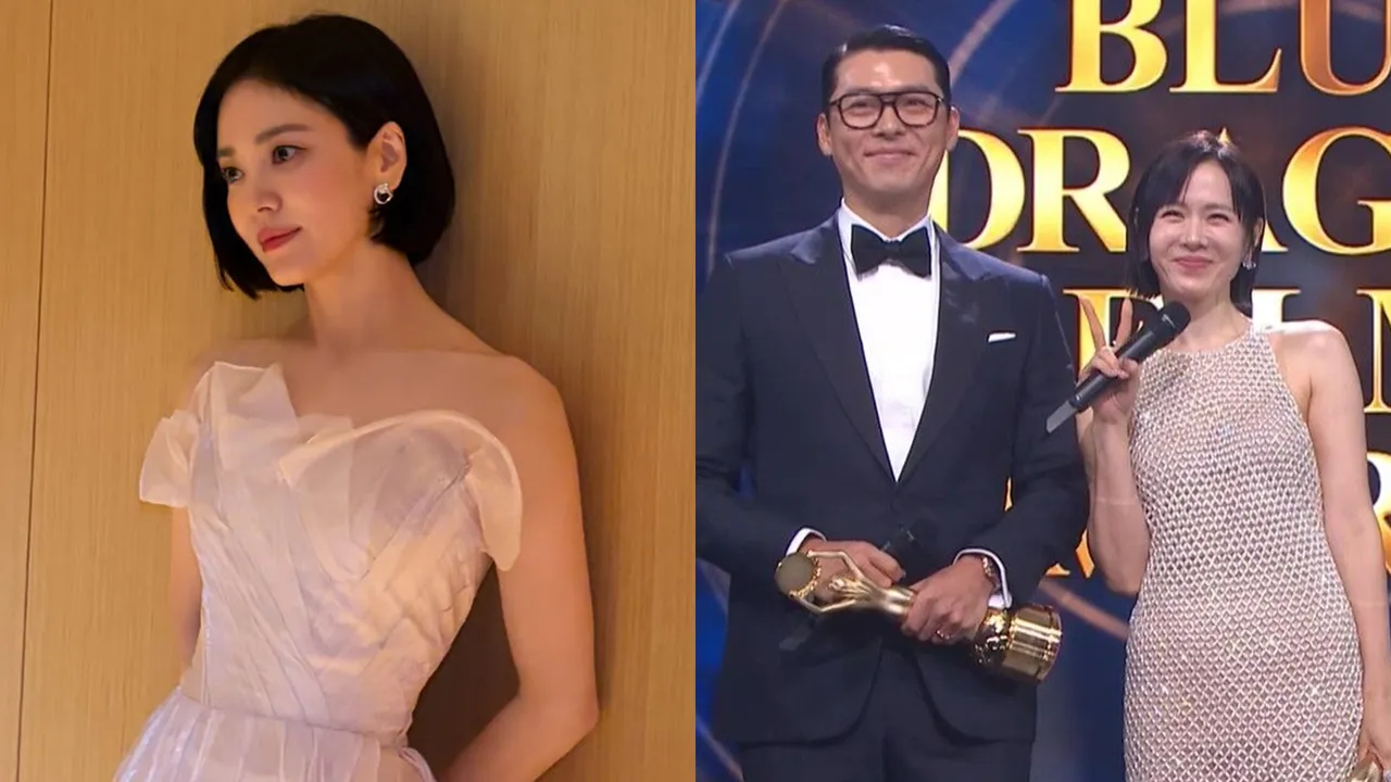 避旧爱玄彬夫妻档缺席青龙奖红毯？宋慧乔转发贴文1句话揭真相