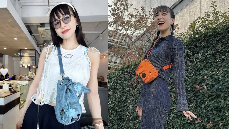 「Perfume」西脇綾香私下愛用吉田PORTER包，如今成為該品牌的社長夫人。翻攝西脇綾香IG