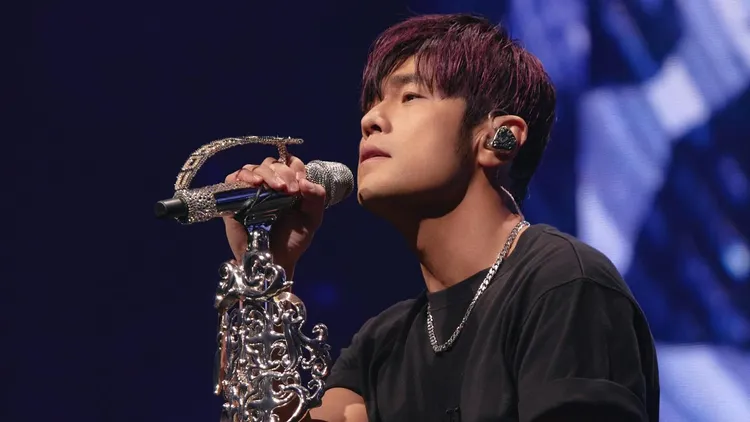 周杰伦。翻摄自周杰伦IG