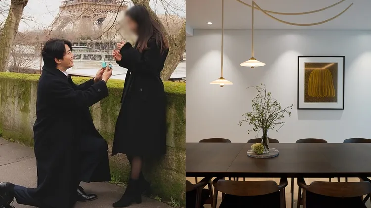 玉澤演月初宣布與圈外女友結婚，韓國室內設計師朴智賢曝光他的新家擺設。翻攝IG、朴智賢IG