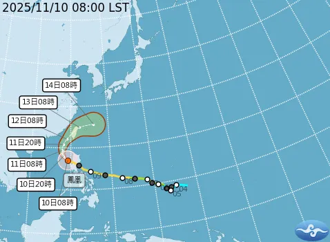 鳳凰颱風逼近！今下午恐發海警　12日恐從「這處」登陸