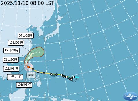 鳳凰颱風逼近!今下午恐發海警 12日恐從「這處」登陸
