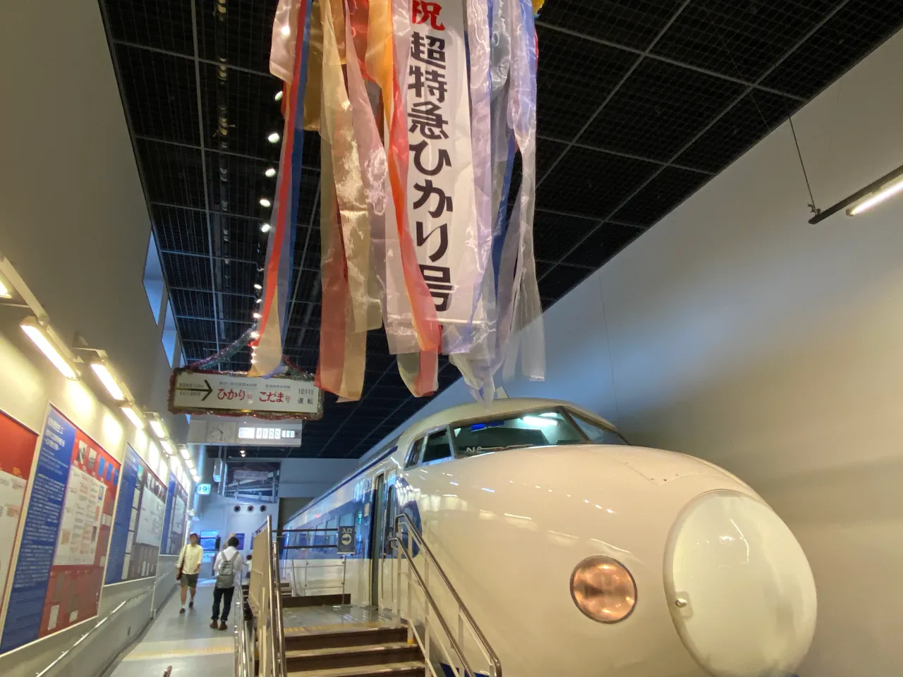 大宫铁道博物馆有日本首辆新干线列车等馆藏。庄伟祺摄