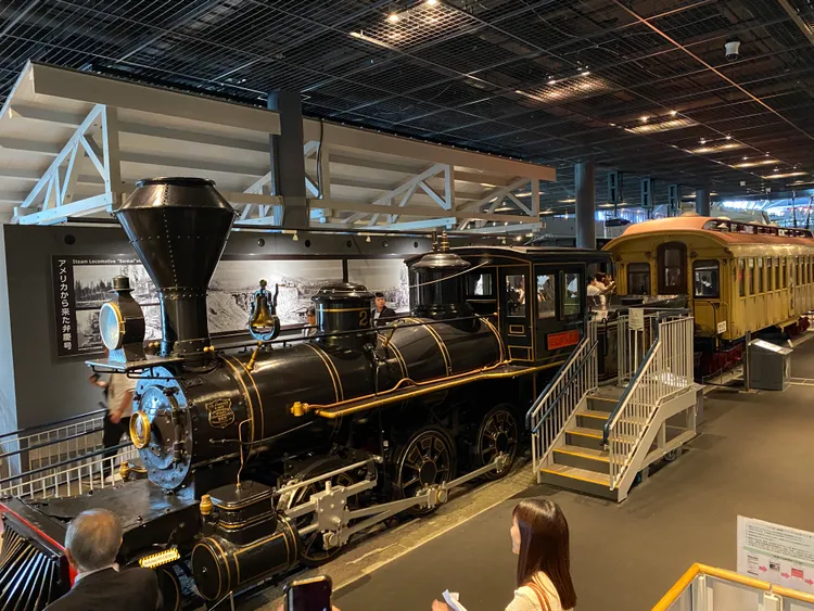 大宮鐵道博物館現有多達46台退役列車，包含知名動畫《鬼滅之刃》劇中背景大正時代的列車款式。莊偉祺攝