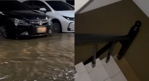 蘇澳煙波飯店遭泥水猛灌「近30輛車泡水」　旅客哀號：回不去了