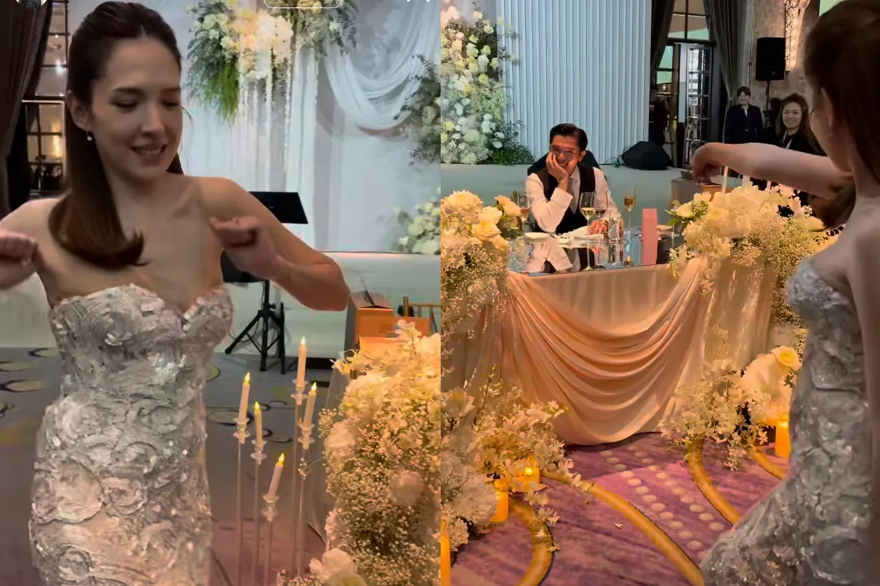 婚宴高潮！许玮宁热舞定情曲「指勾」老公　邱泽羞红脸