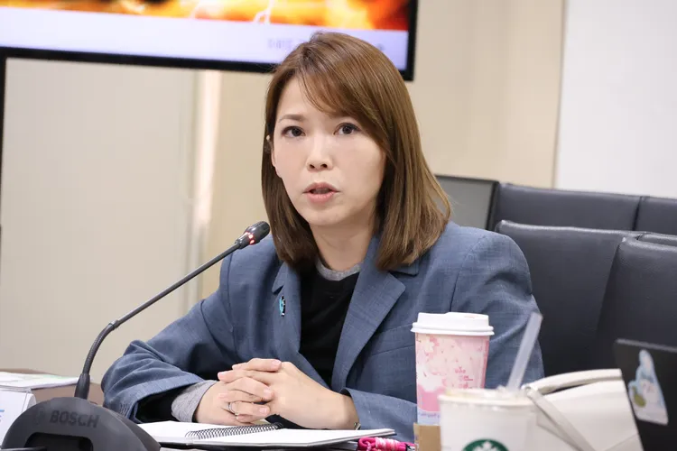 「郑黄会」将登场，民众党团主任陈智菡曝柯文哲交代黄国昌2件事。庄宗达摄