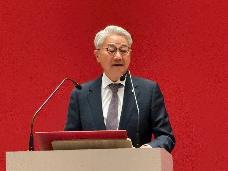 台新新光金控董事长吴东亮。吕承哲摄