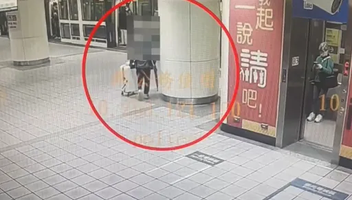 烏龍！推行李上捷運　婦人卻獨留月台...捷警助尋回