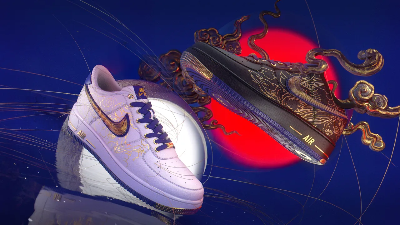 台灣潮流黃金品牌kim-a打造出純金Air Force 1。品牌提供