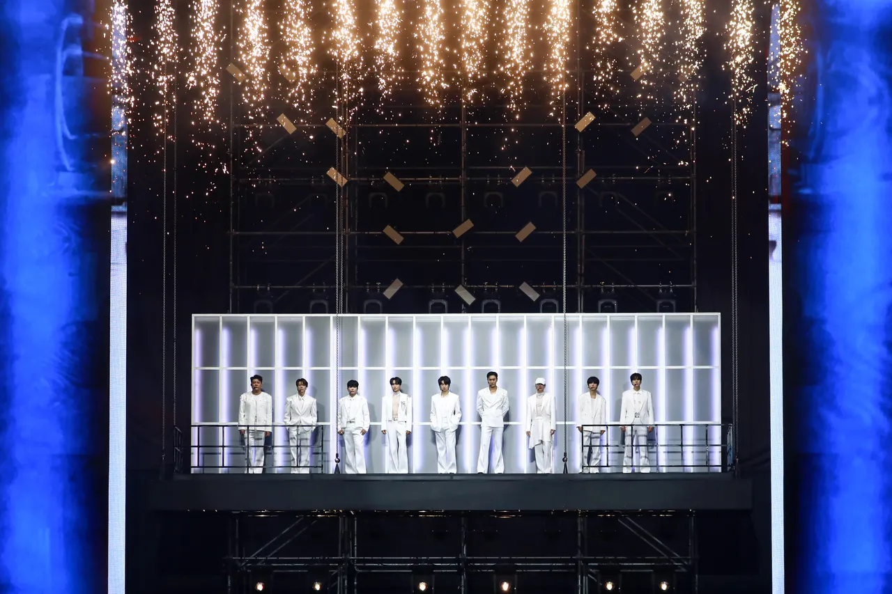 SJ是首组在台北大巨蛋连开3场的外国艺人，也是首组韩国男团攻蛋。读者提供