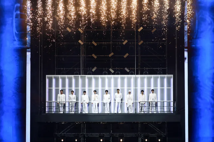 SJ是首組在台北大巨蛋連開3場的外國藝人，也是首組韓國男團攻蛋。讀者提供