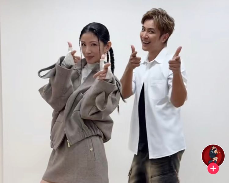 偶遇羅志祥暖心指導舞蹈 李千娜驚呼:沒發現我一直跳錯