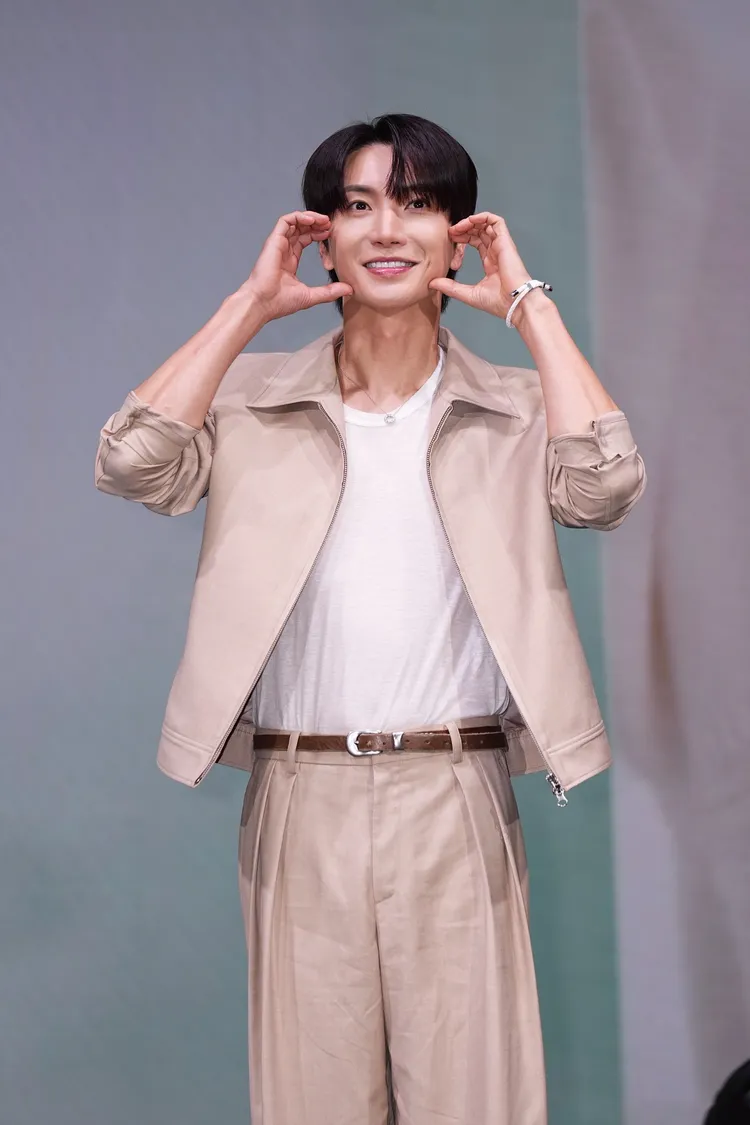 利特今日出席Der28代言活動。彭欣偉攝