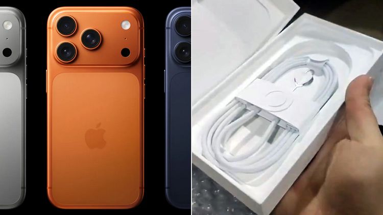 手機呢?女網紅向官方買iPhone17Pro 開箱「只有充電線」