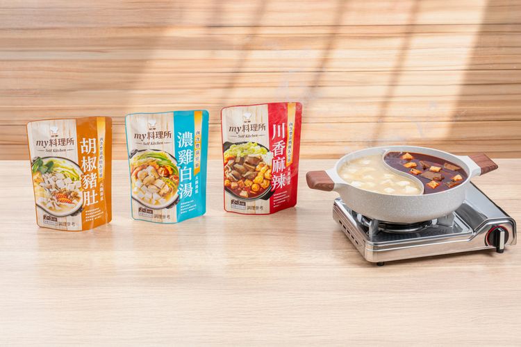 開鍋超有料湯濃不用等　金車my料理所三款火鍋湯底1人不到70元