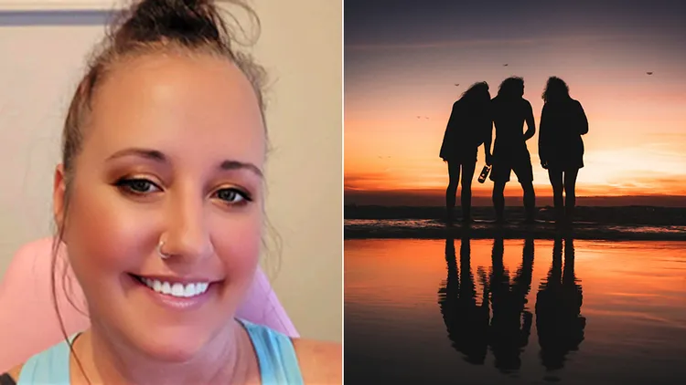 女子柯尔（左图，翻摄自《每日星报》）邀约男友3P性爱被拒绝，愤而对男友进行家暴。右图为示意图（翻摄自Unsplash）。