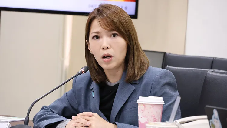 民眾黨前發言人、現立法院黨團主任陳智菡。資料照片