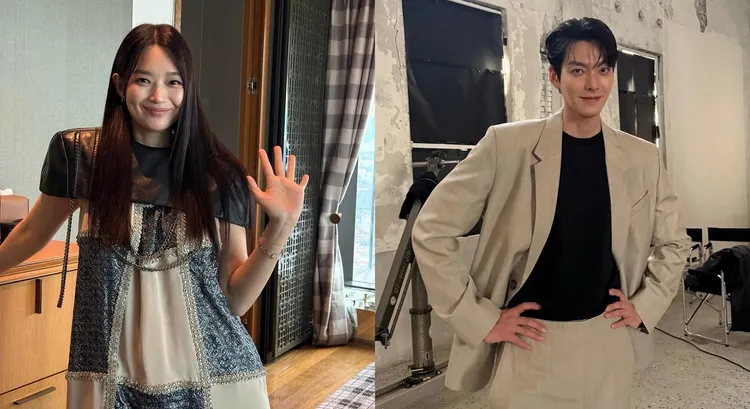 申敏儿和金宇彬所属经纪公司否认带球结婚。翻摄金宇彬、申敏儿IG