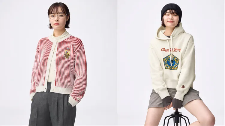 女裝系列以霍格華茲學生最愛的糖果店「蜂蜜公爵」為靈感。品牌提供