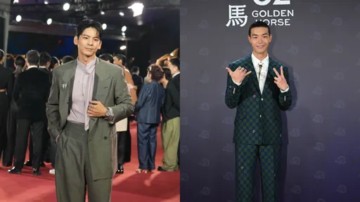 金马衣评｜林柏宏、曾敬骅西装造型有新意　牧森初走红毯表现很出色（不断更新）