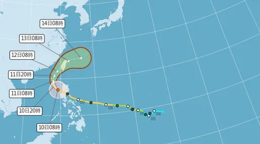 台大大气系生献凤凰台风祭品文　这2天台北没放假就请鸡排珍奶