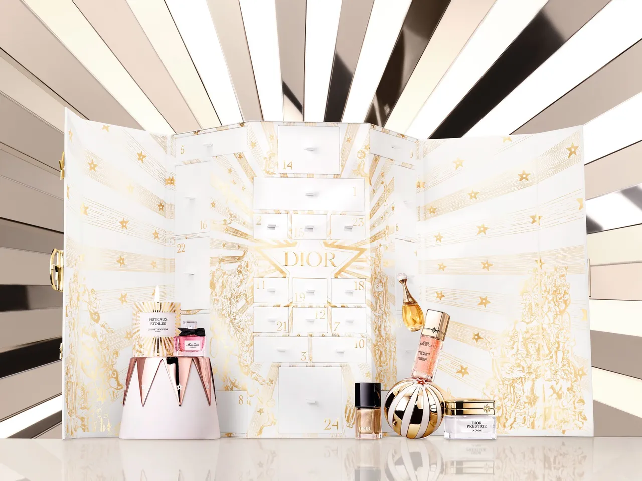 迪奥2025圣诞倒数月历，2万3000元。品牌提供