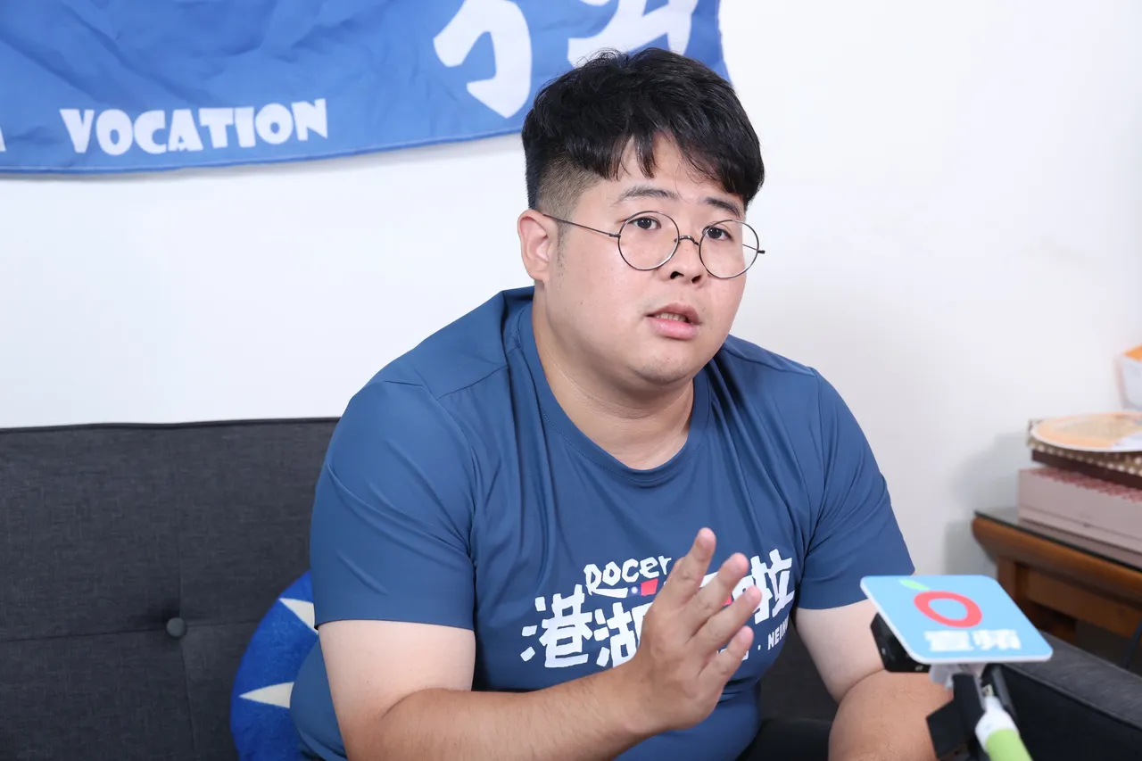 陈冠安说，他有空会到动物之家帮忙。庄宗达摄