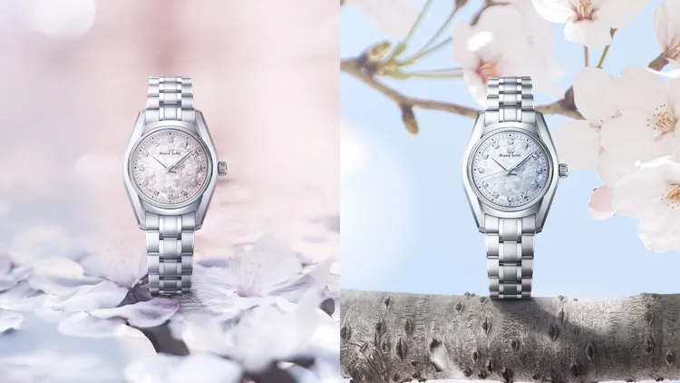 Grand Seiko以櫻花為主題推出2款新作。品牌提供