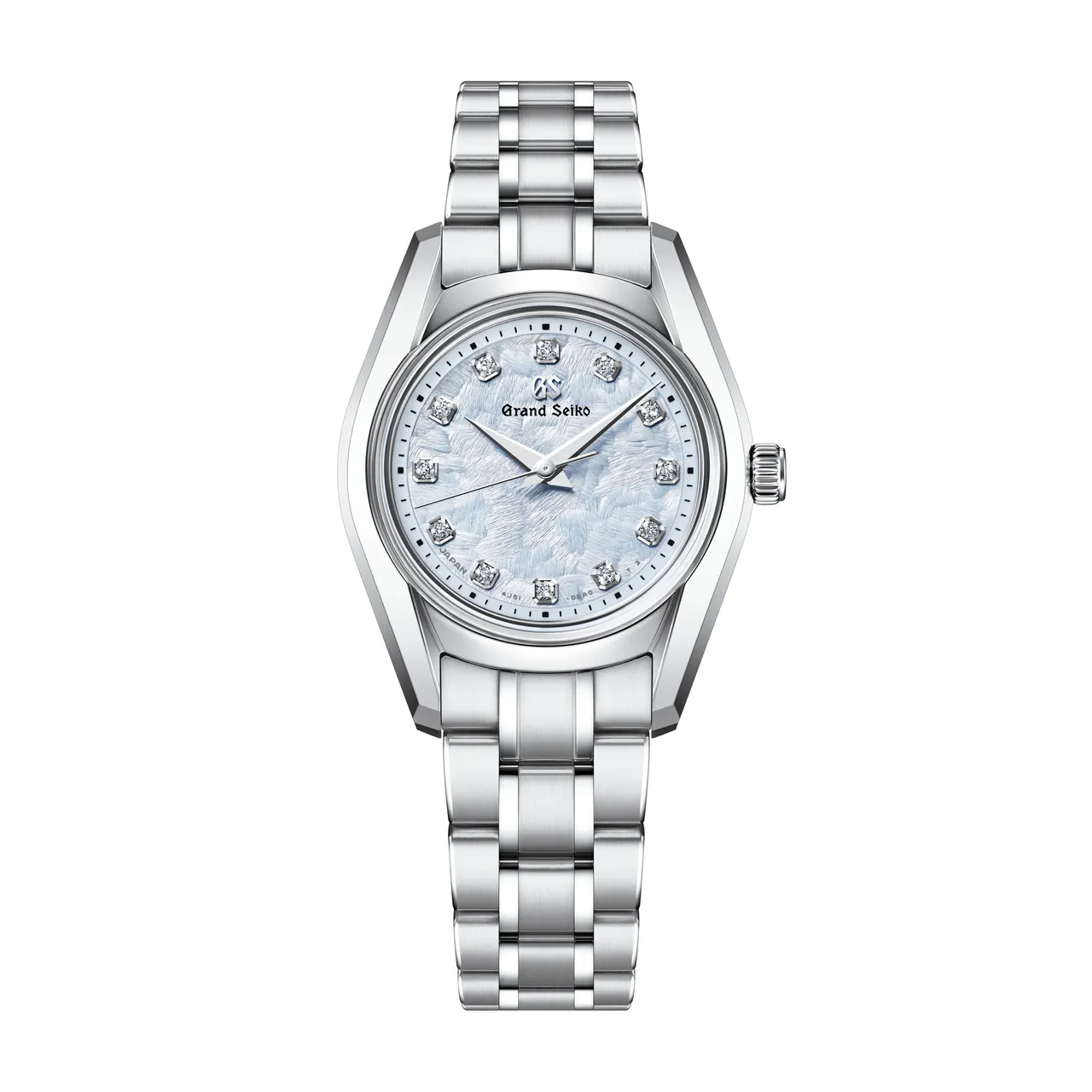 Grand Seiko Heritage Collection STGF389「花筏粉櫻」腕錶，11萬5000元。品牌提供