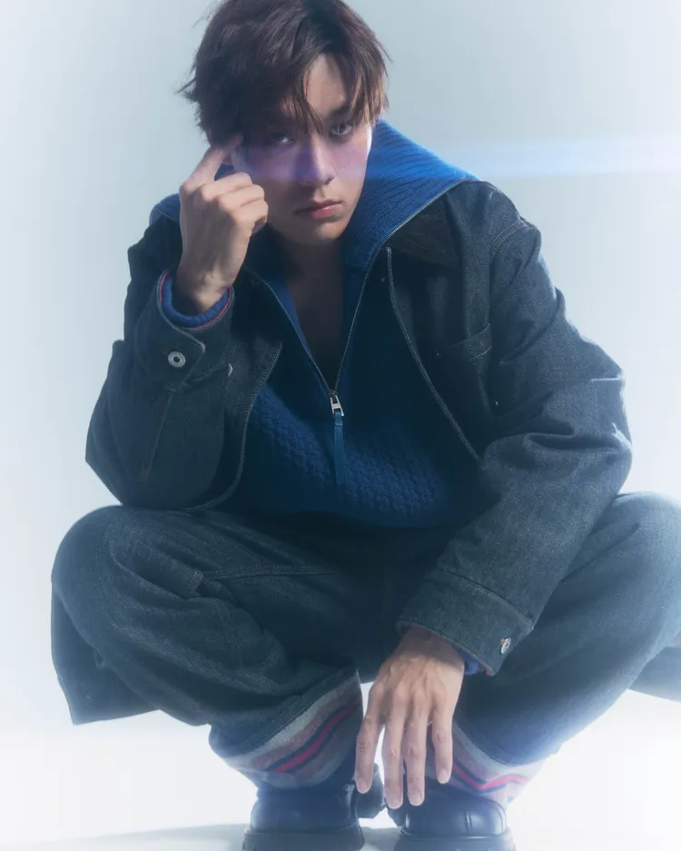 雲安拍攝《MilkX》封面。《MilkX》Taiwan提供