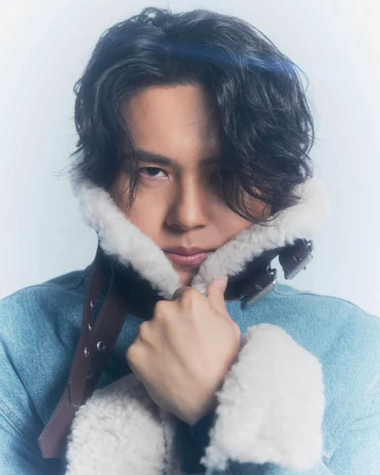 哲謙拍攝《MilkX》封面。《MilkX》Taiwan提供