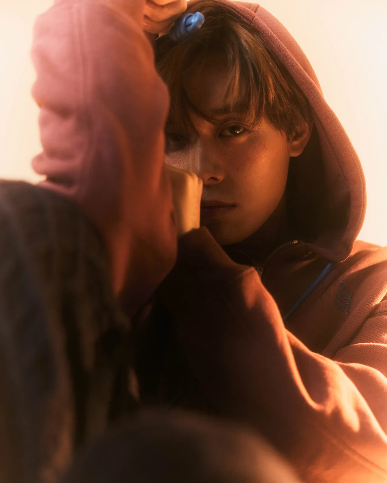 云安拍摄《MilkX》封面。《MilkX》Taiwan提供