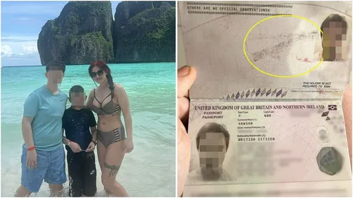 护照上有「行李贴纸残胶」拒登机！3人12万出游险泡汤