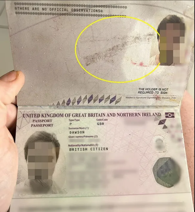 梅根认为航空公司超卖，借口找理由不让她们登机。翻摄英国《每日邮报》