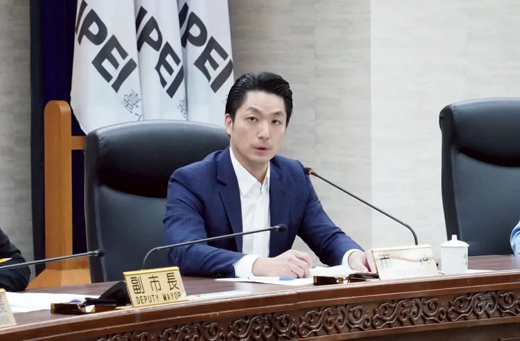 台北市长蒋万安。北市府提供