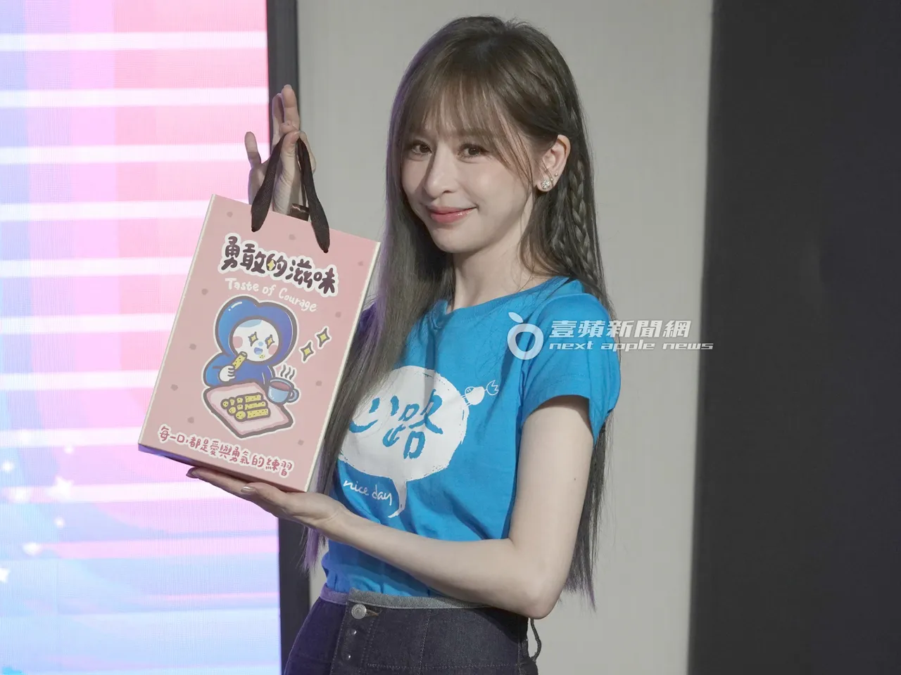 王心凌参加公益活动，为障碍者发声。特勤中心摄