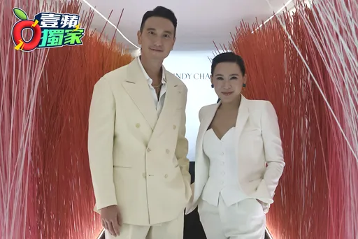 獨家直擊｜Michael哥來了！王陽明行走費洛蒙賞珠寶展當「人形立牌」