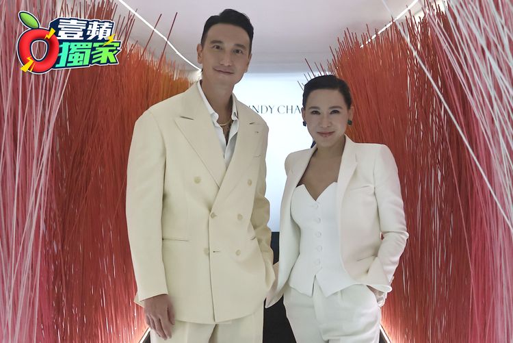 獨家直擊|Michael哥來了!王陽明行走費洛蒙賞珠寶展當「人形立牌」