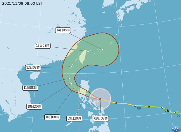 鳳凰估今變強颱！氣象署：週三「台中以北」登陸　明後天發海陸警　