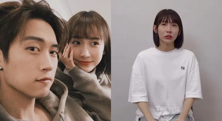 粿粿拍影片说明离婚原因和协商过程。翻摄粿粿IG、范姜彦丰脸书