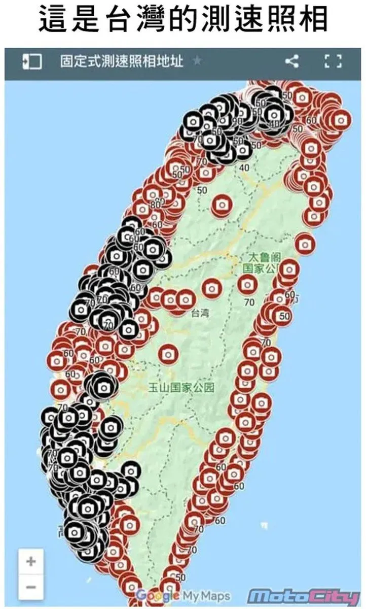 陈为民直言，台湾测速照相密度比基地、监狱还高。翻摄「浪人帮 - 陈为民」脸书