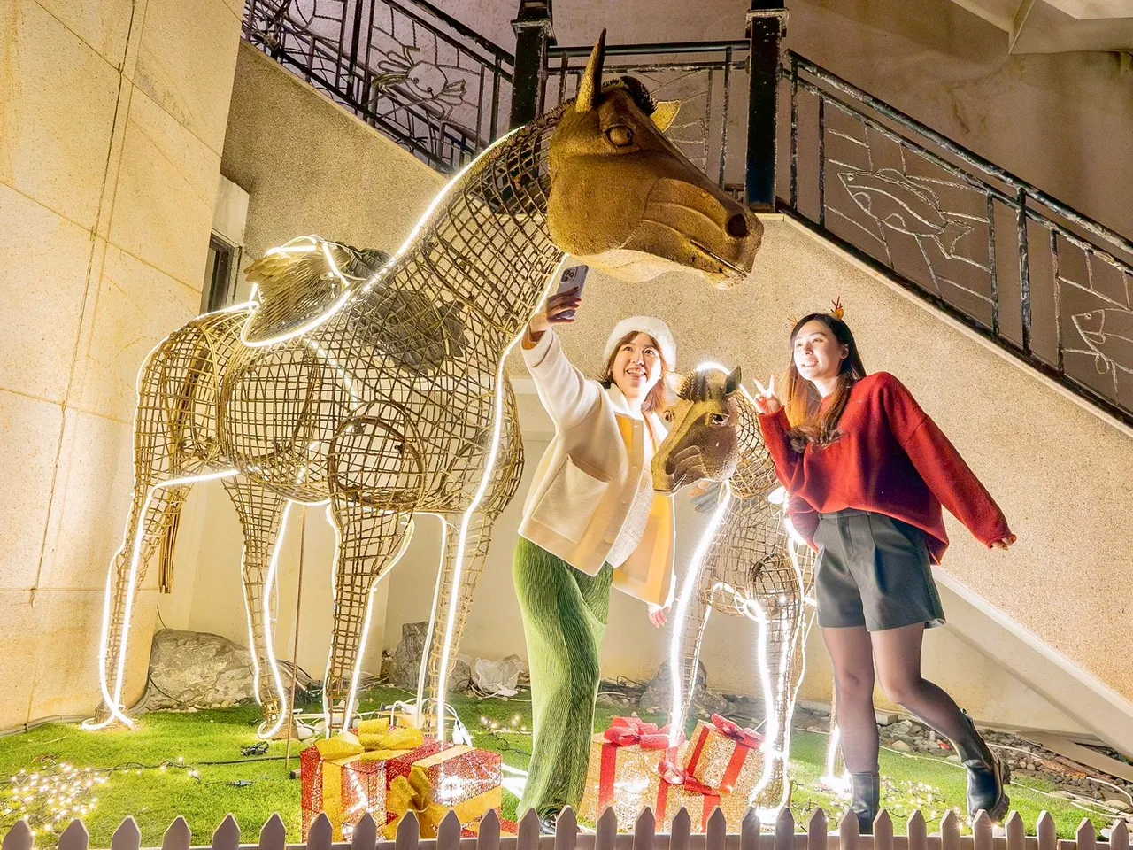 逐梦飞马打卡点。业者提供