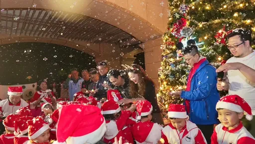 淡水漁人碼頭夢幻打卡點「光之盛宴」登場　乘夢泡泡節浪漫開跑