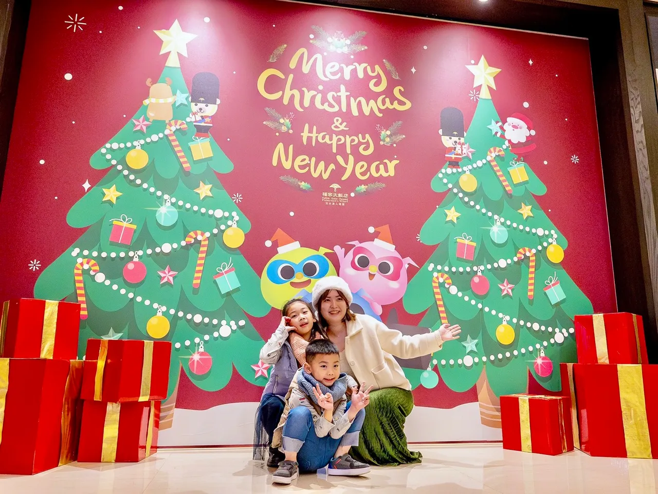 淡水福容大厅打卡点。业者提供