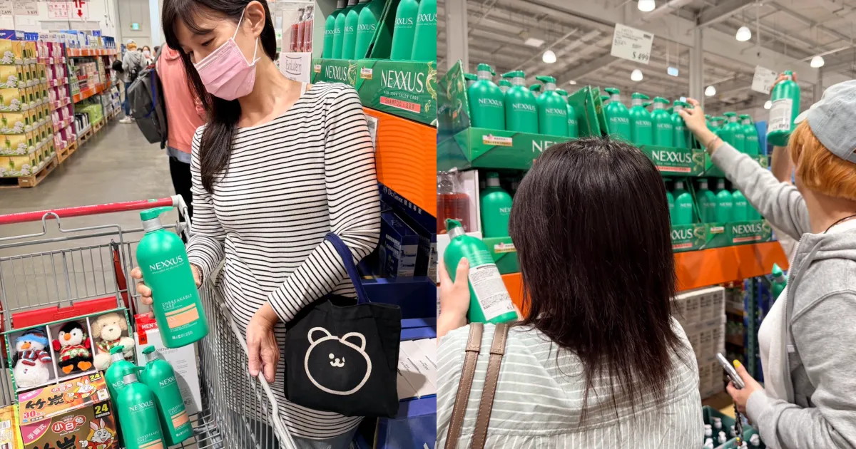 一上架现场就涌入大批人潮抢购Nexxus推出的新产品。