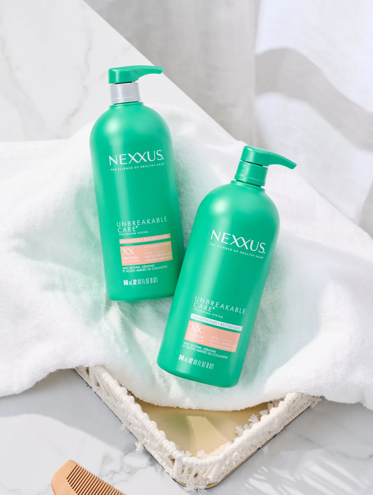 來自美國的沙龍級洗護Nexxus，讓你在家DIY就能享受上髮廊的奢華保養。