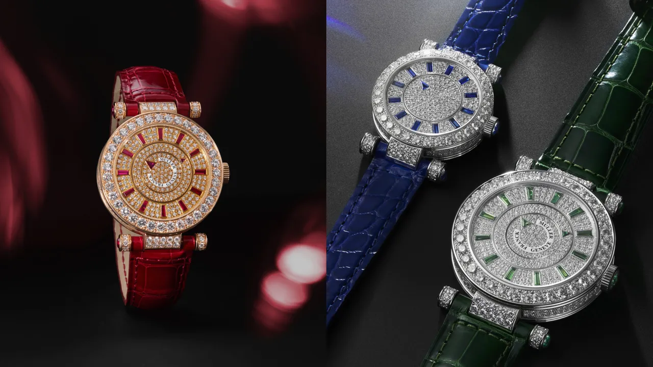 FRANCK MULLER推出全新Round Triple Mystery腕錶。品牌提供